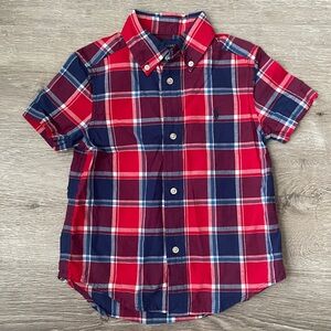 Ralph Lauren plaid button down size 3T